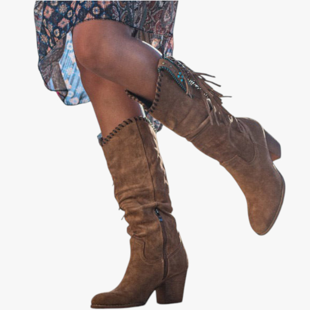 Women’s Heeled Cowgirl Boots | Closed Toe