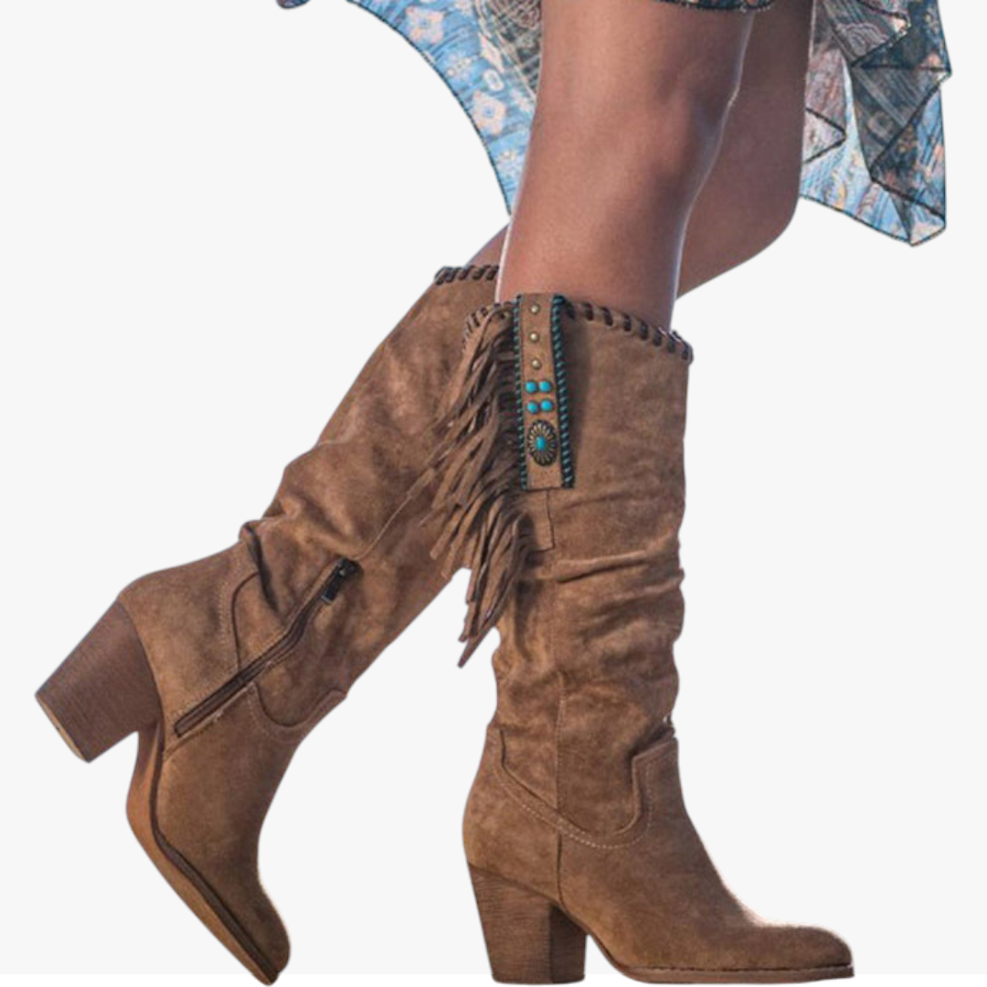 Women’s Heeled Cowgirl Boots | Closed Toe