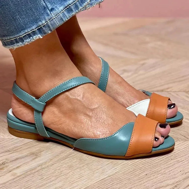 Women’s Elegant Slingback Sandals with Adjustable Strap