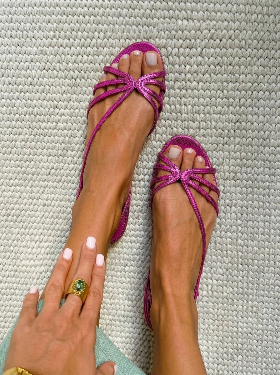 Women's Flat Comfy Sandals with Non Slip Sole
