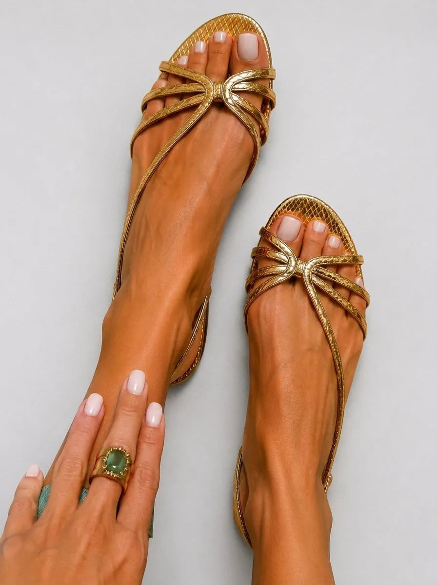 Women's Flat Comfy Sandals with Non Slip Sole