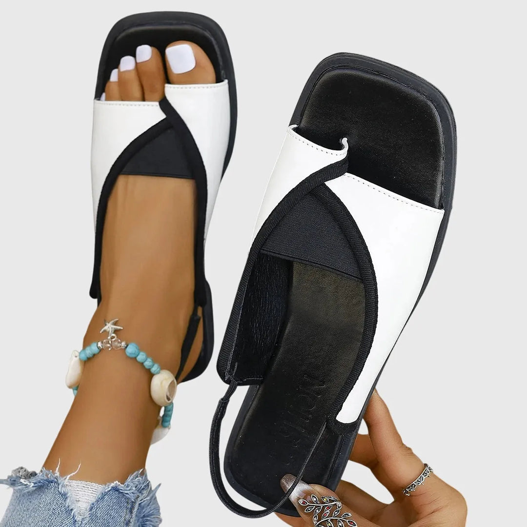 Women's Flat Sandals with Lightweight Sole and Non Slip Sole