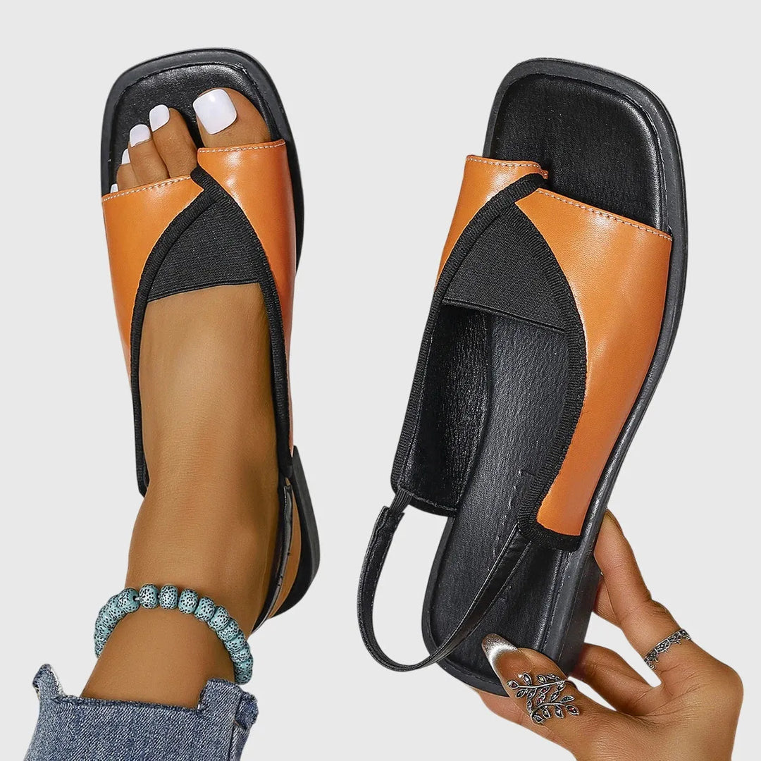 Women's Flat Sandals with Lightweight Sole and Non Slip Sole