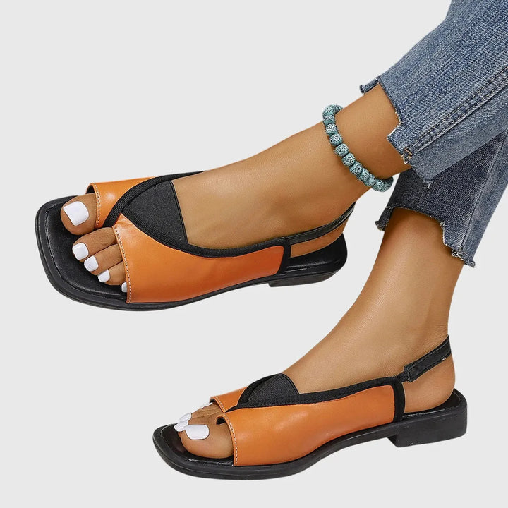 Women's Flat Sandals with Lightweight Sole and Non Slip Sole