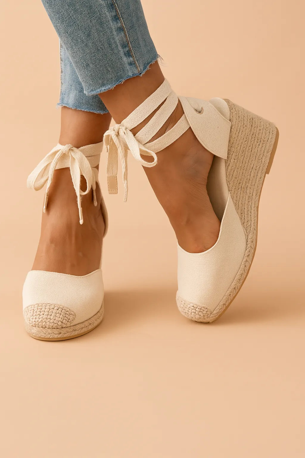 Women's Heeled Platform Sandals with Non Slip Sole