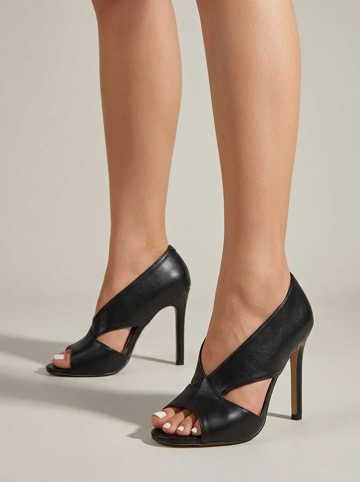 Women's High Heel Sandals with Cushioned Insole and Lightweight Sole