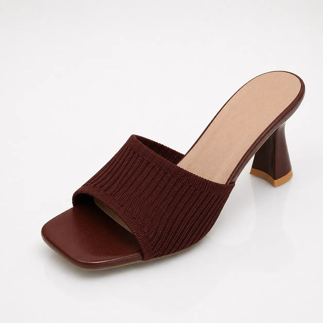 Women's High Heel Sandals with Open Toe and Lightweight Sole