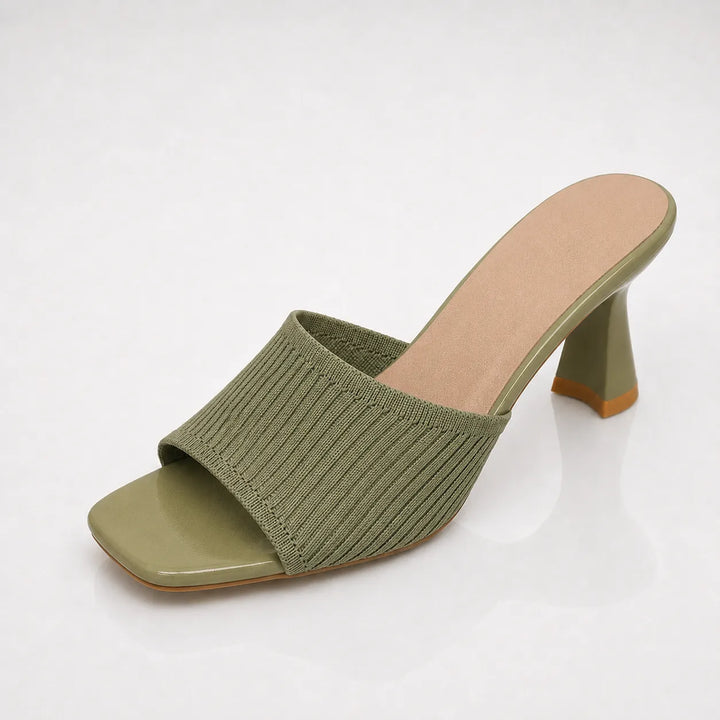Women's High Heel Sandals with Open Toe and Lightweight Sole