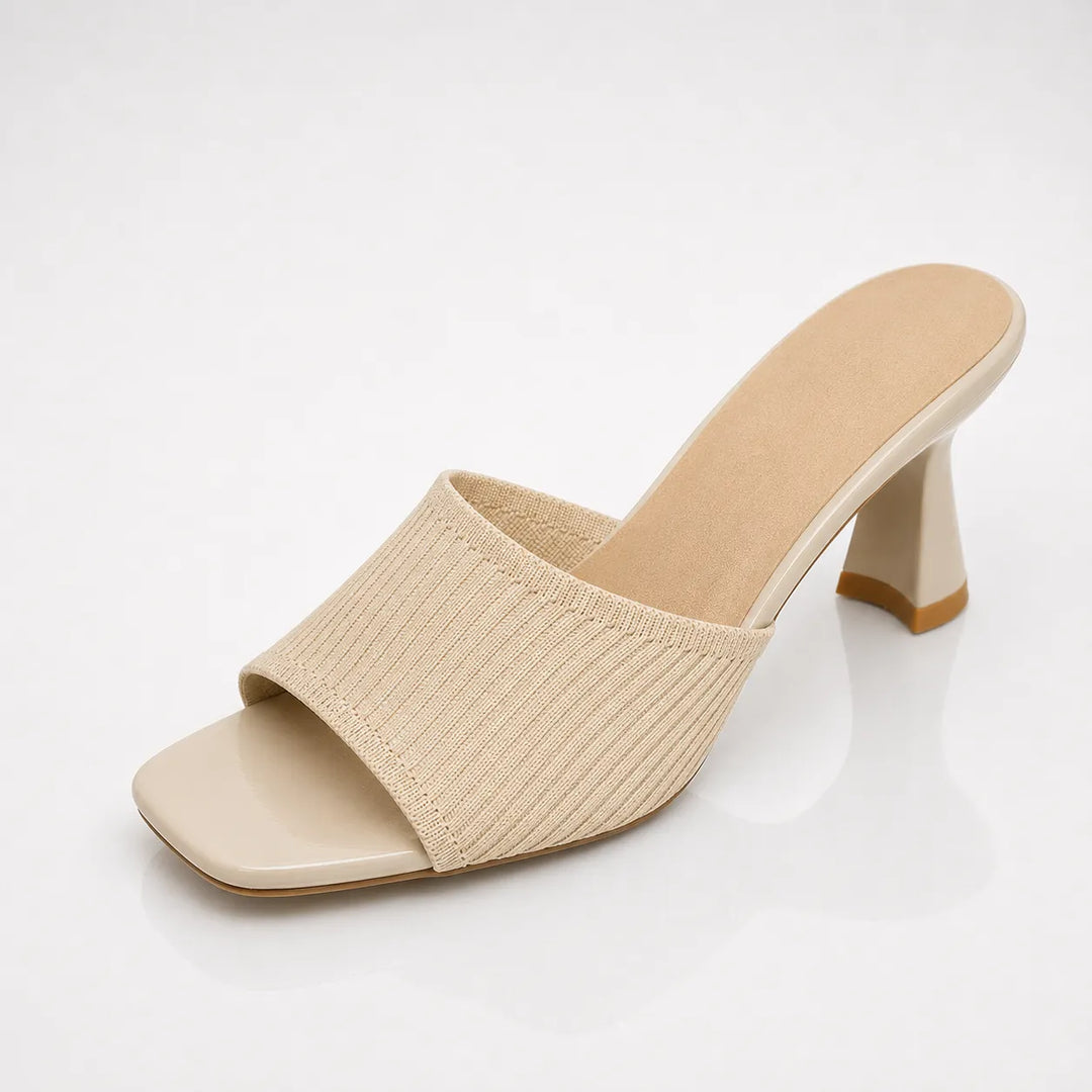 Women's High Heel Sandals with Open Toe and Lightweight Sole
