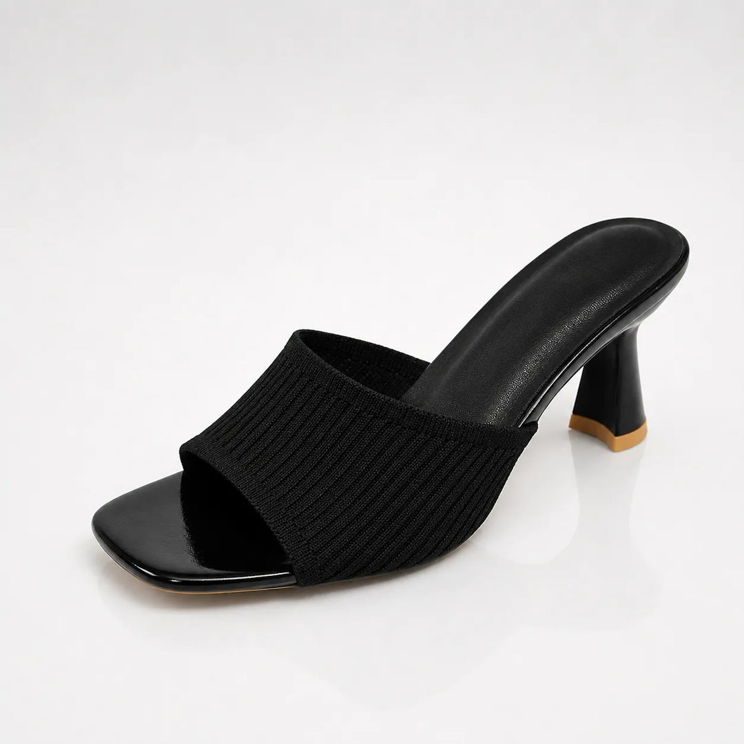 Women's High Heel Sandals with Open Toe and Lightweight Sole
