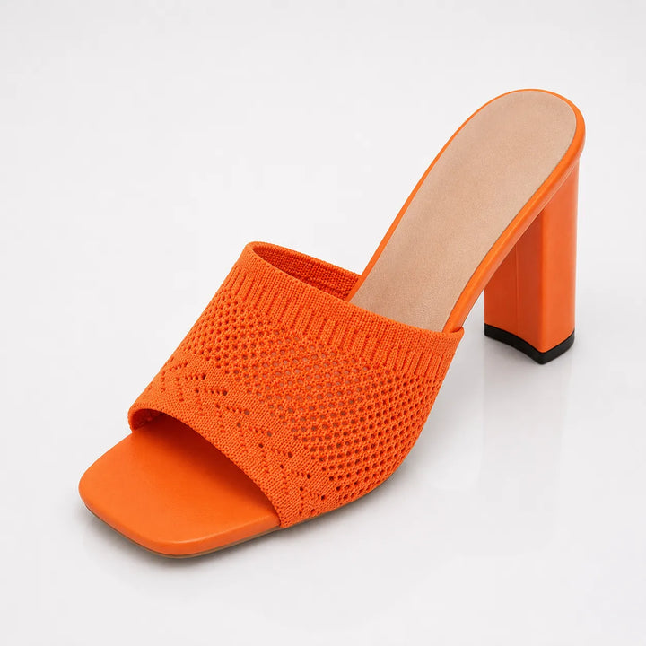 Women's Lightweight Block Heel Sandals with Cushioned Insole
