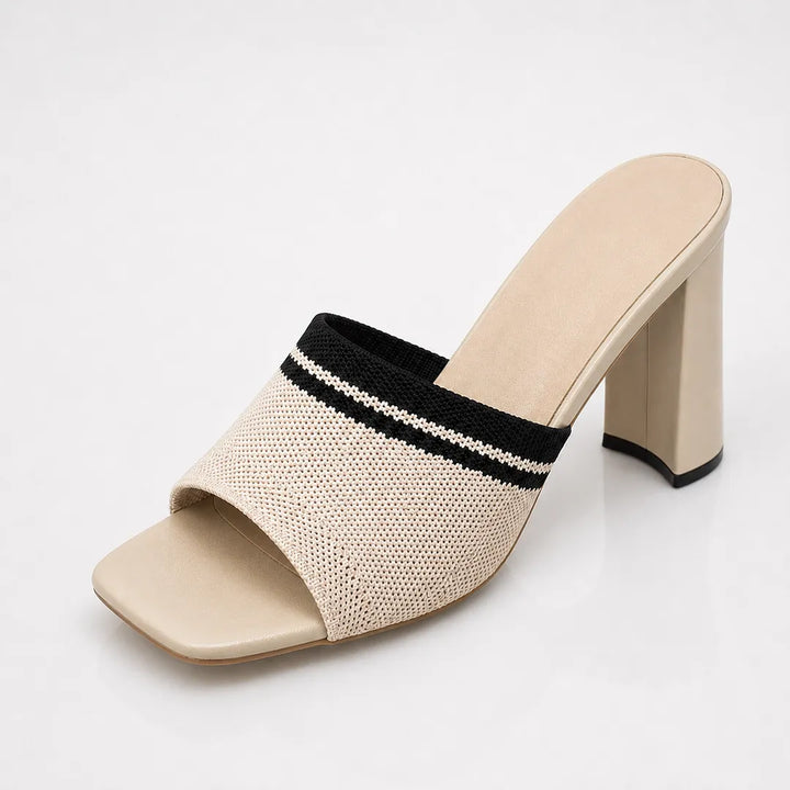 Women's Lightweight Block Heel Sandals with Cushioned Insole