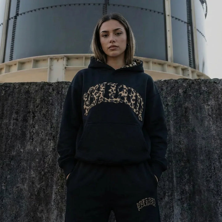 Women’s Oversized Hoodie with Long Sleeves and Pants Set