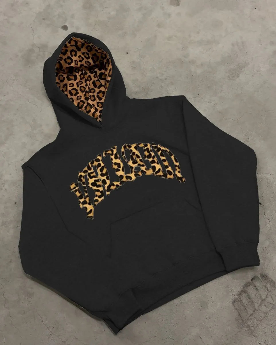 Women’s Oversized Hoodie with Long Sleeves and Relaxed Fit