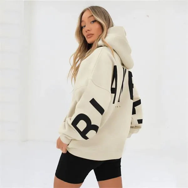 Women’s Oversized Hoodie with Relaxed Fit and Soft Touch