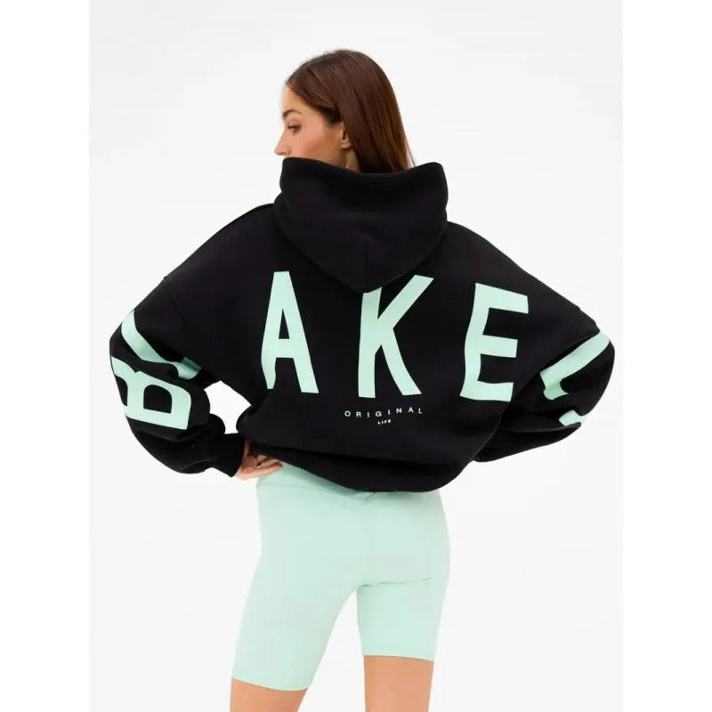 Women’s Oversized Hoodie with Relaxed Fit and Soft Touch