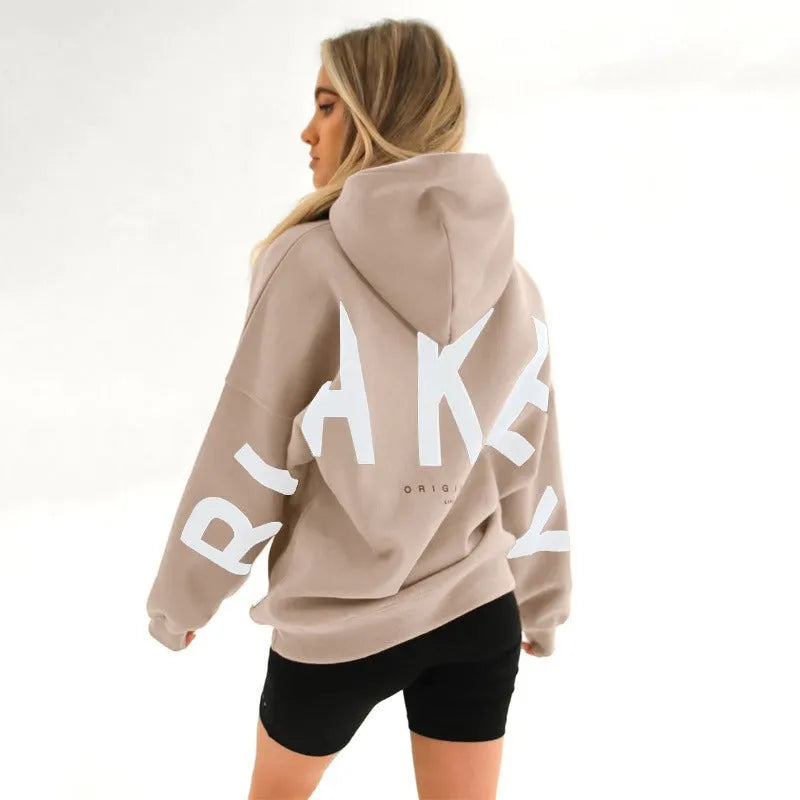 Women’s Oversized Hoodie with Relaxed Fit and Soft Touch
