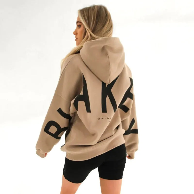 Women’s Oversized Hoodie with Relaxed Fit and Soft Touch
