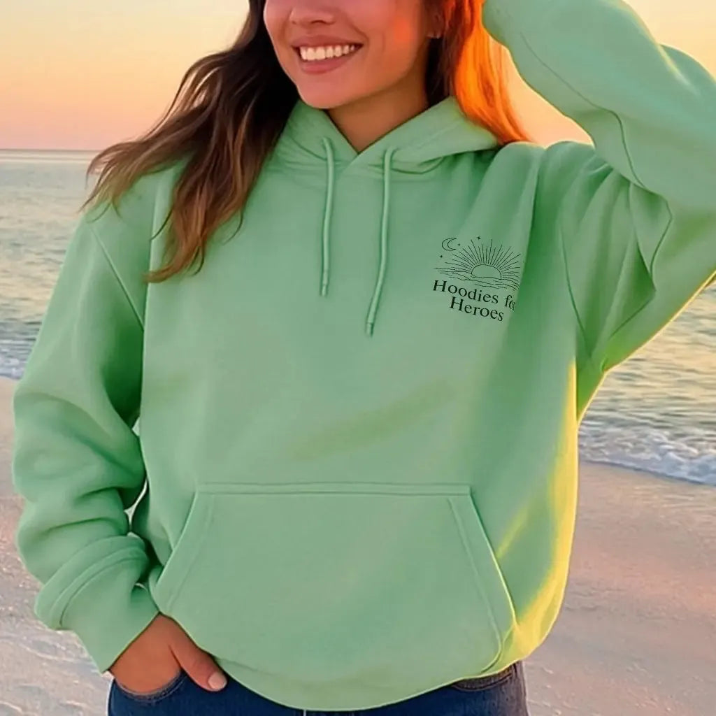 Women's Oversized Hoodie with Soft Touch Fabric and Pockets