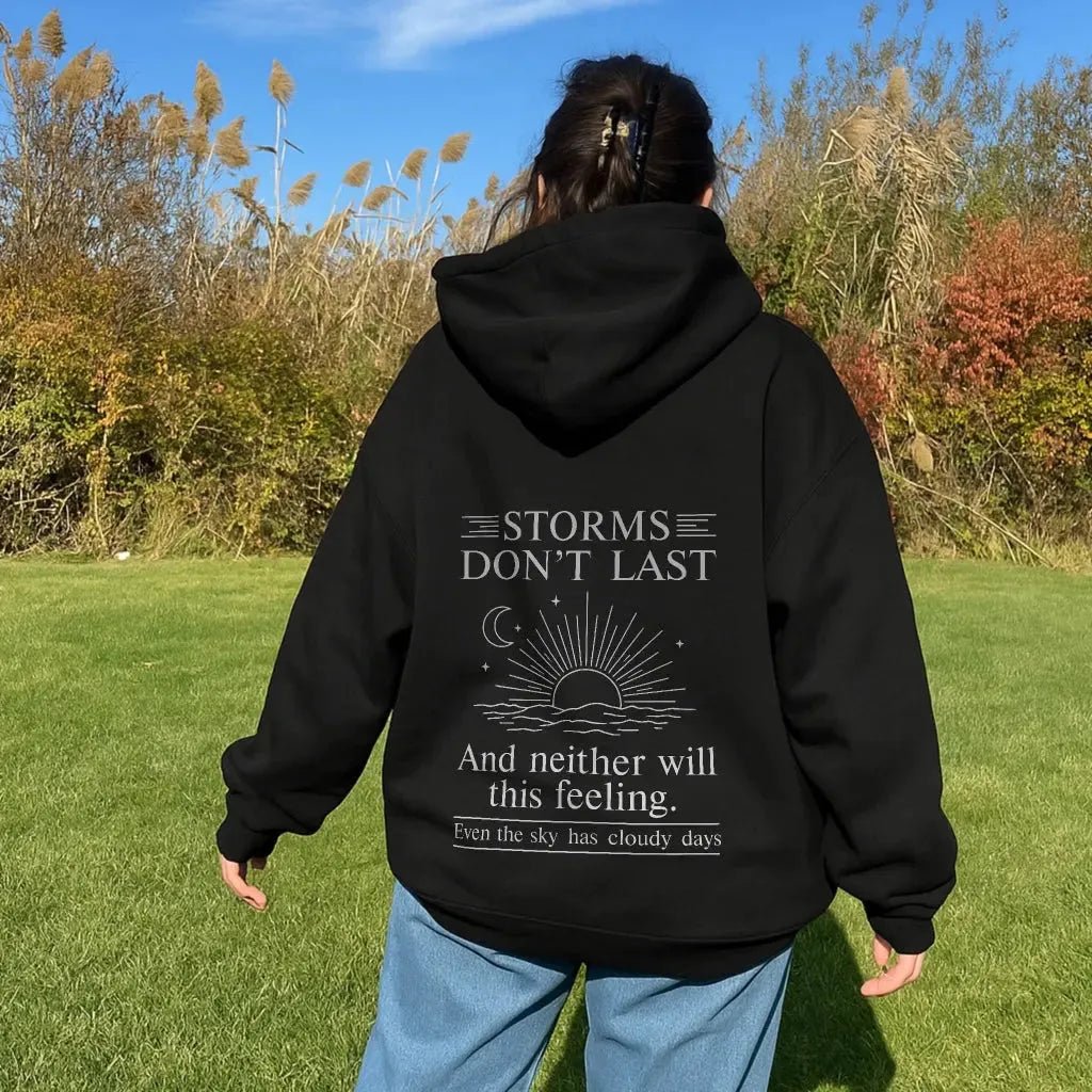 Women's Oversized Hoodie with Soft Touch Fabric and Pockets
