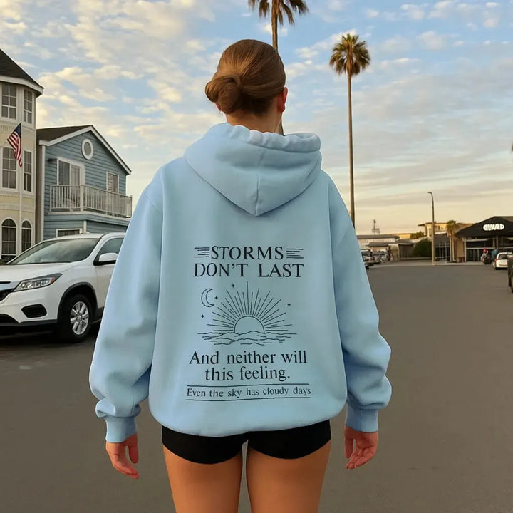 Women's Oversized Hoodie with Soft Touch Fabric and Pockets