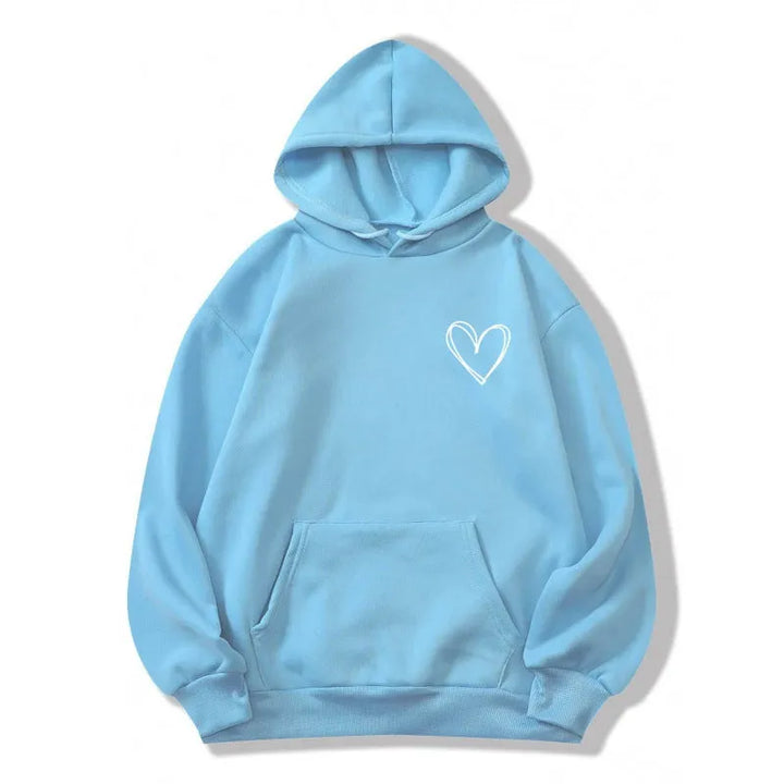 Women’s Oversized Knitted Hoodie with Pouch Pocket