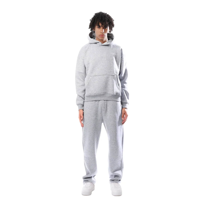 Women’s Oversized Knitted Hoodie with Trouser Set