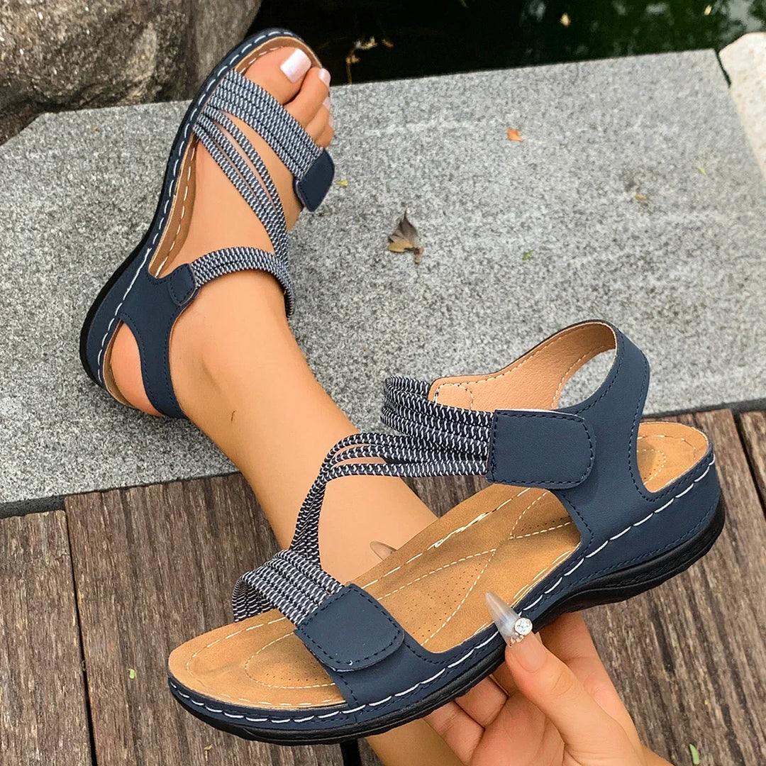 Women's Platform Comfy Sandals with Arch Support