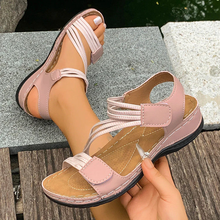 Women's Platform Comfy Sandals with Arch Support