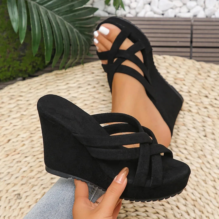 Women's Platform Sandals with Anti Slip
