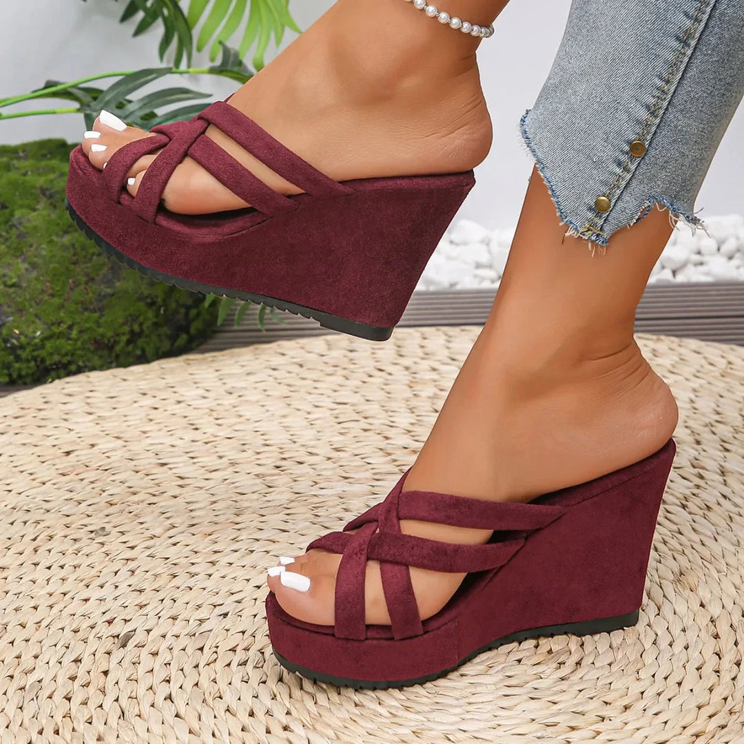 Women's Platform Sandals with Anti Slip