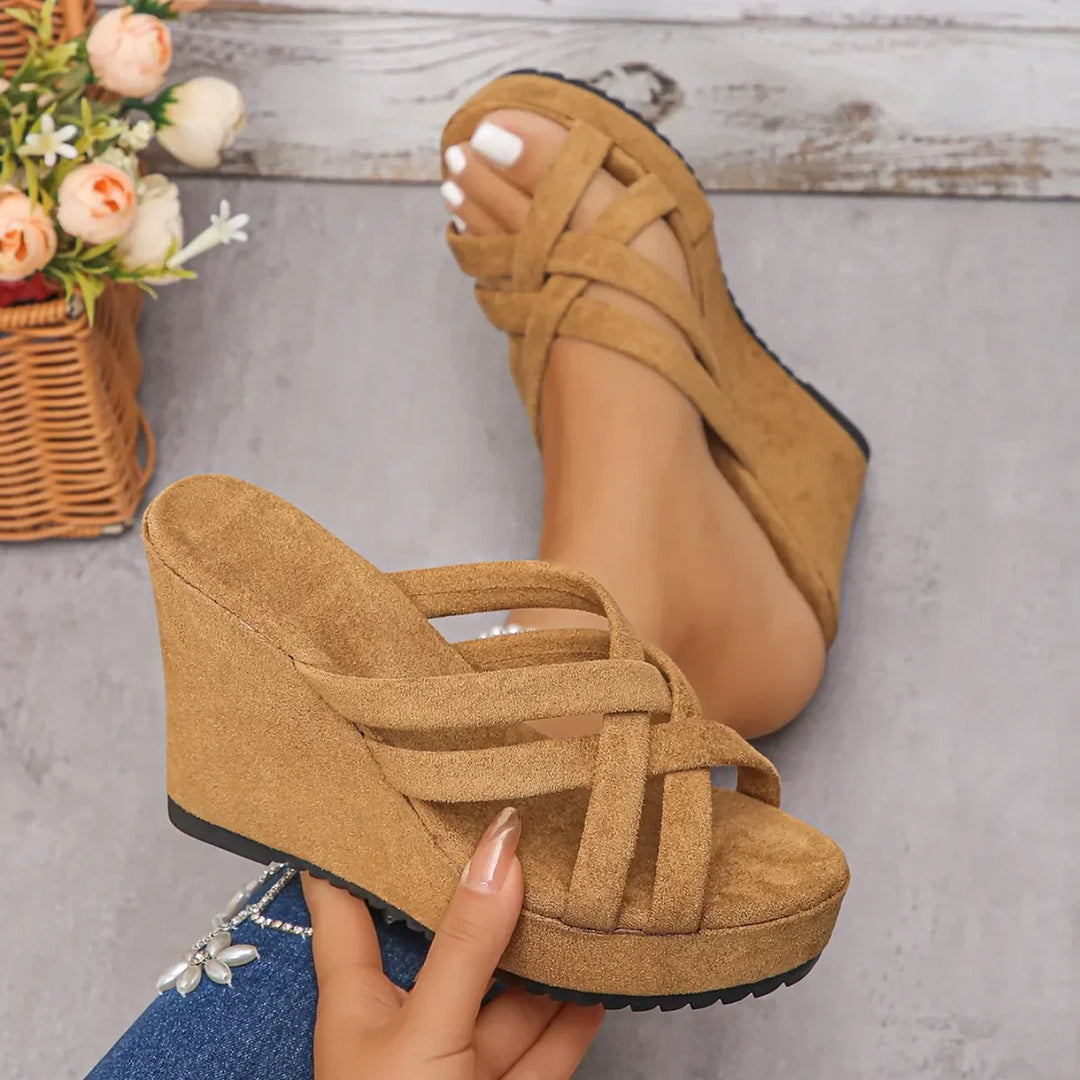 Women's Platform Sandals with Anti Slip