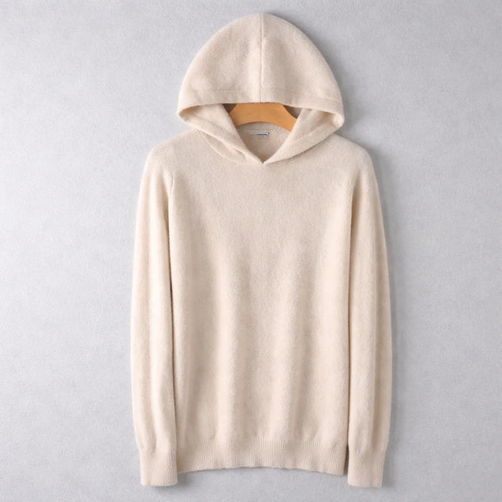 Women's Relaxed Fit Hoodie with Ribbed Cuffs and Soft Touch Fabric