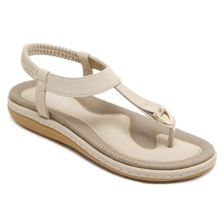 Women’s Soft Flat Sandals with Cushioned Footbed