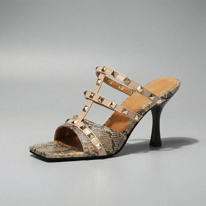 Women's Soft Heeled Sandals with Arch Support