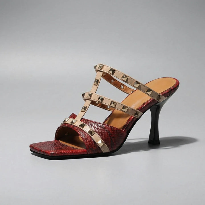 Women's Soft Heeled Sandals with Arch Support