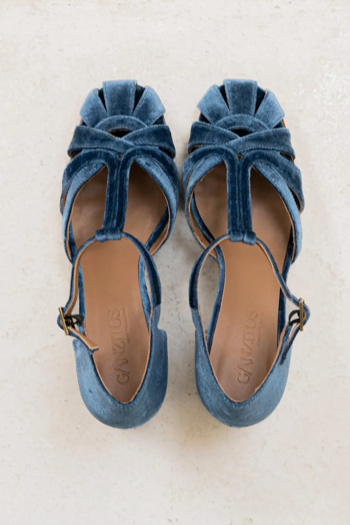 Women's Soft Heeled Sandals with Non Slip Sole