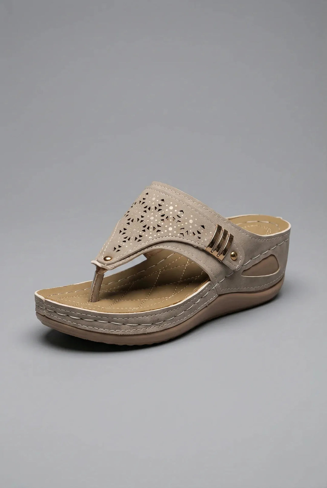 Women's Soft Wide Fit Sandals with Arch Support