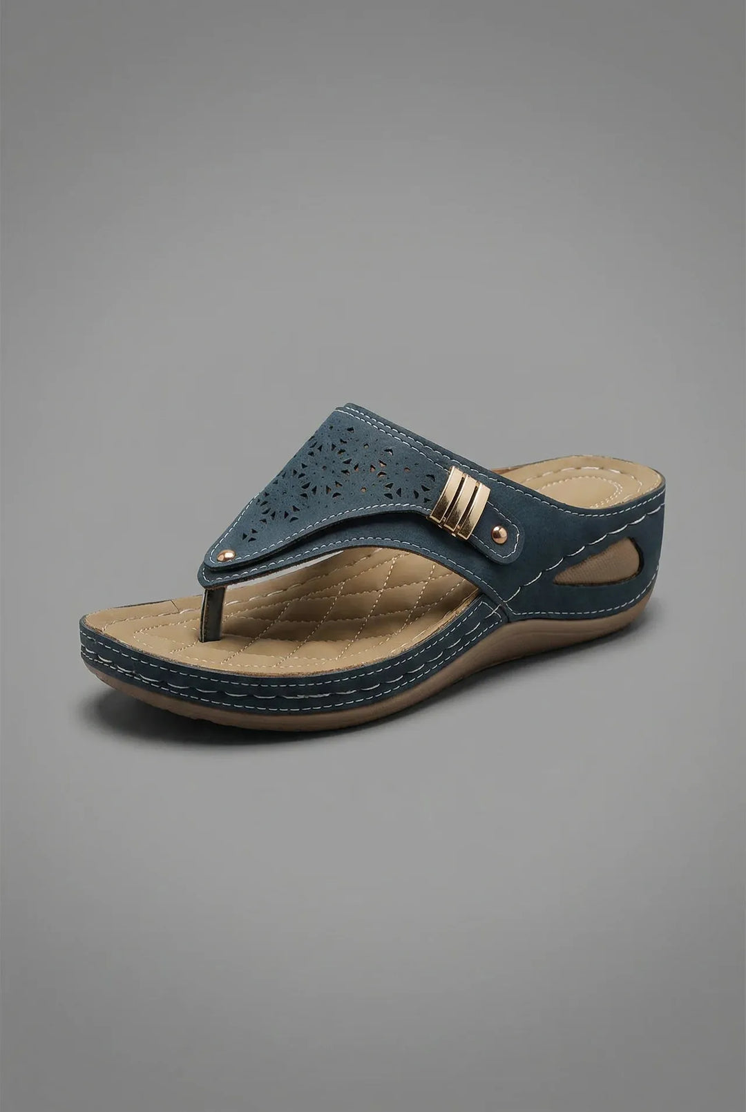 Women's Soft Wide Fit Sandals with Arch Support