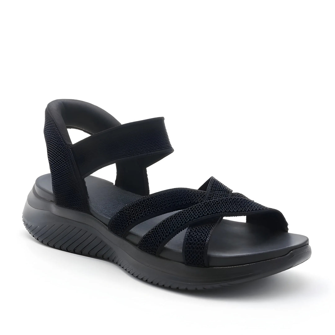 Women's Platform Comfy Sandals with Anti Slip Sole