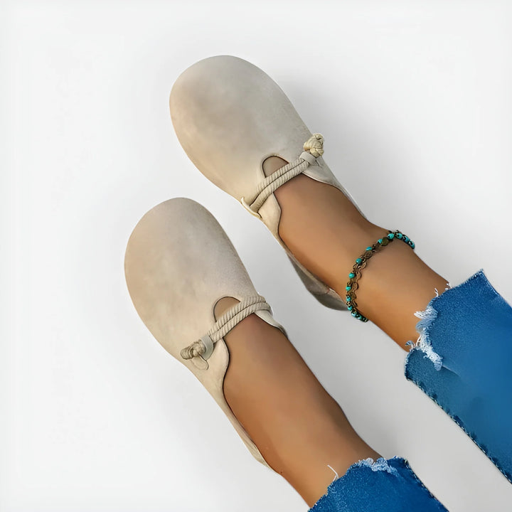 Women's Flat Comfy Loafers with Cushioned Insole