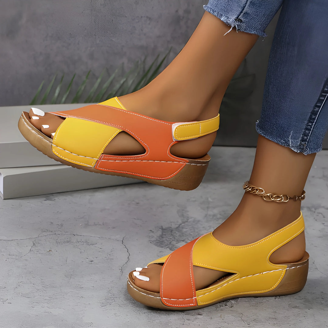 Women's Flat Comfy Sandals with Soft Lining