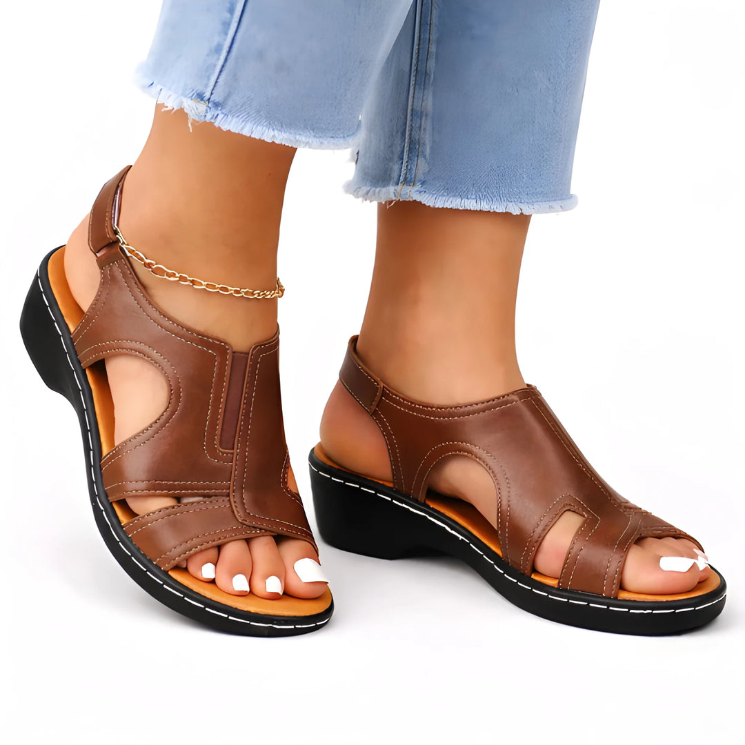 Women's Soft Comfy Sandals with Cushioned Footbed