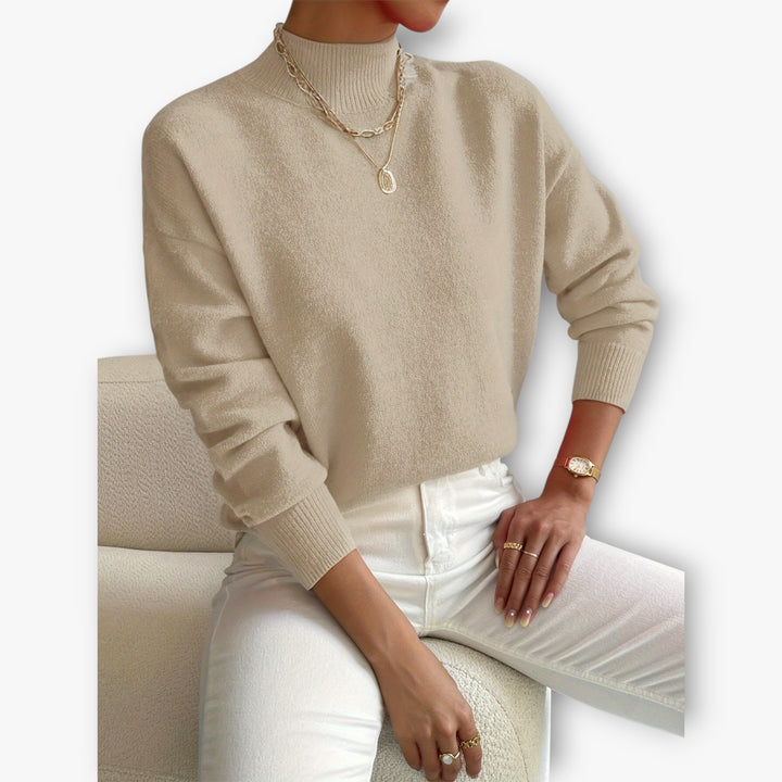 Women's Turtleneck Sweater | Oversize