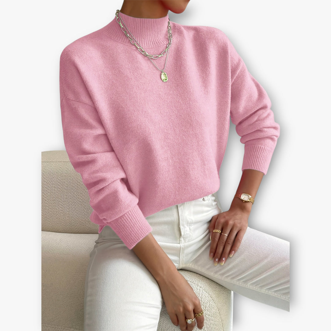 Women's Turtleneck Sweater | Oversize