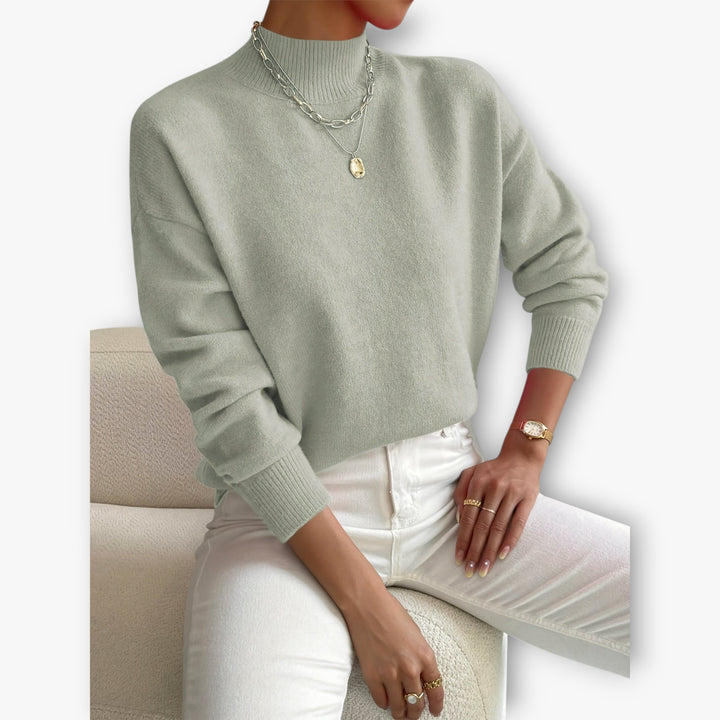 Women's Turtleneck Sweater | Oversize