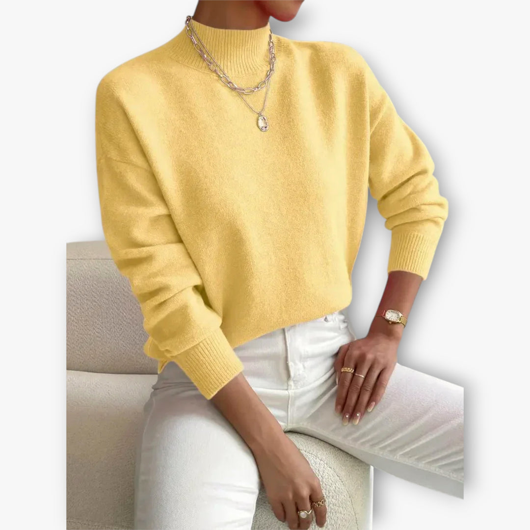 Women's Turtleneck Sweater | Oversize