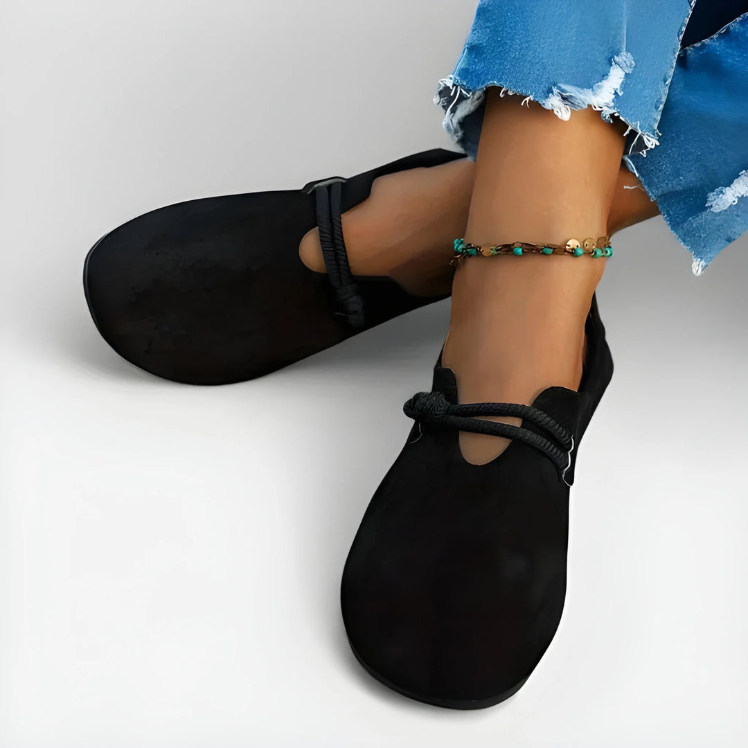 Women's Flat Comfy Loafers with Cushioned Insole