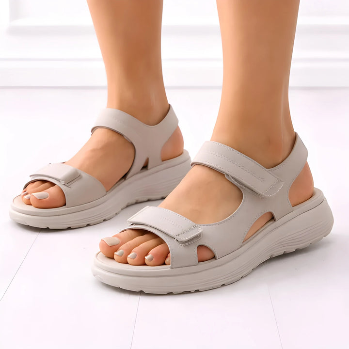 Women's Wide Fit Sandals with Cushioned Footbed