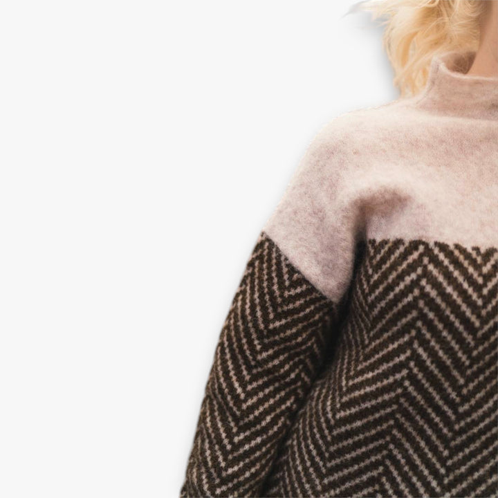 Women's Turtleneck Sweater | knitted